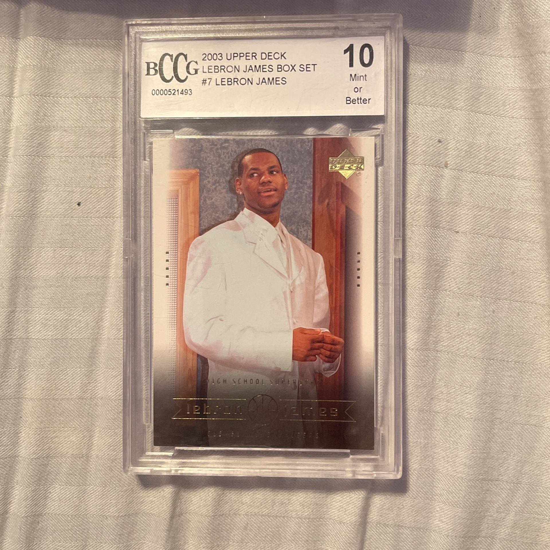 LeBron James - #7 2003 Upper Deck