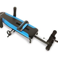 Exerpeutic Alternative Inversion Traction Table - Provides Lower Back Pain Relief Without Going Upside Down - Portable Spine Stretcher Bed for Home - 