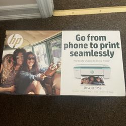 Brand new sealed - HP DeskJet 3755 All-in-One Wireless  Printer 