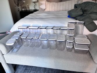 25 oxo airtight containers