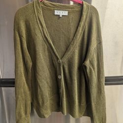 NHBT Green Cardigan 