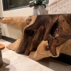 Live Edge Wood Table 