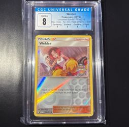 CGC 8 Welder Staff Unbroken Bonds set  Regional Championship stamped rare Holo