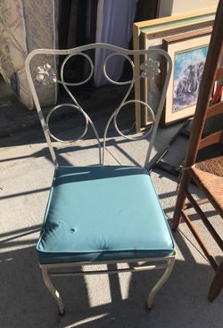 Mid-Century Metal Chair