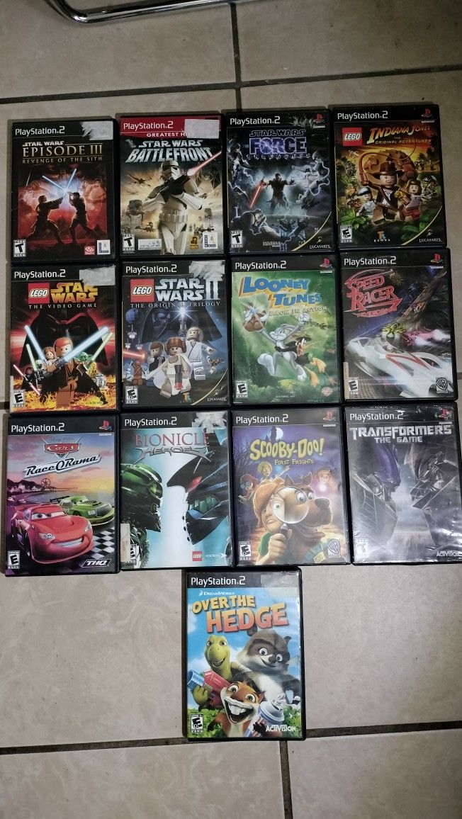 PlayStation 2 Games 🎮 $80 For All Or $10 Each