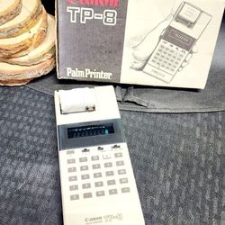 1980’s Canon TP-8 Pocket Printer & Calculator