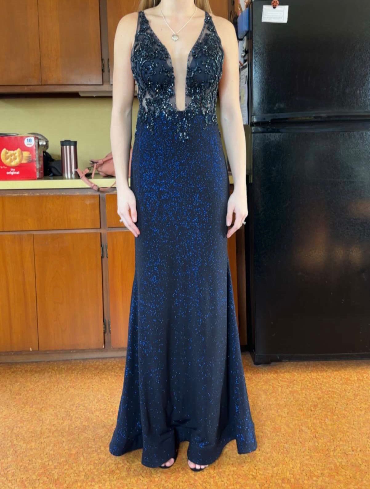 Blue Prom Dress