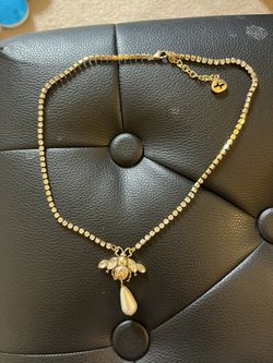 Women Sweater Chain Necklace Bee