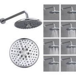 kinse 10 inch pressure boosting rain shower head
