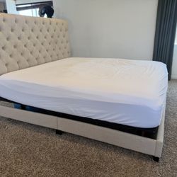 King Size Bed Frame W/ Base
