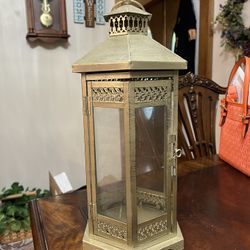 Gold Metal Lantern