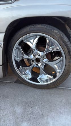 24” Chrome Rims 10” Wide