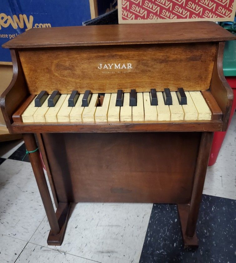 Vintage Jaymar Wooden Miniature Piano