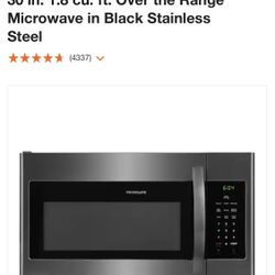 Frigidaire Microwave 