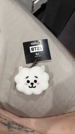BT21 RJ Clip-On Keychain