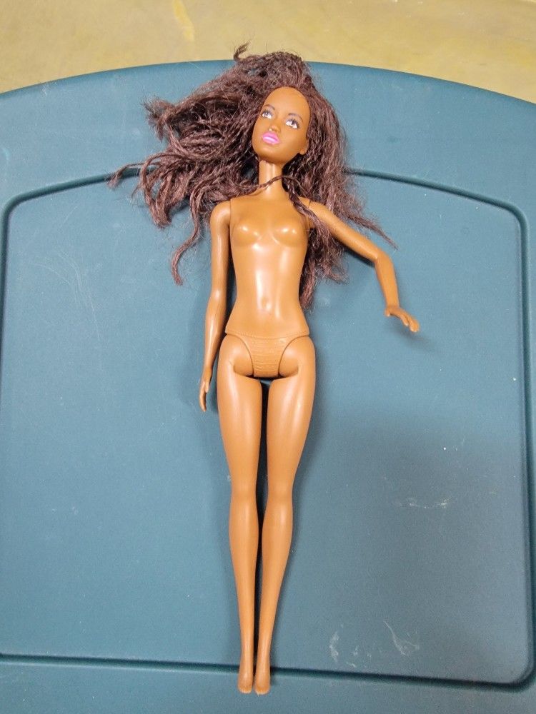 Barbie Fashionistas African American other AA Doll for Ooak VGUC C381G