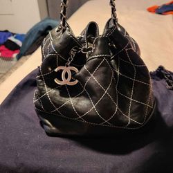 Authentic Chanel Lambskin Bag