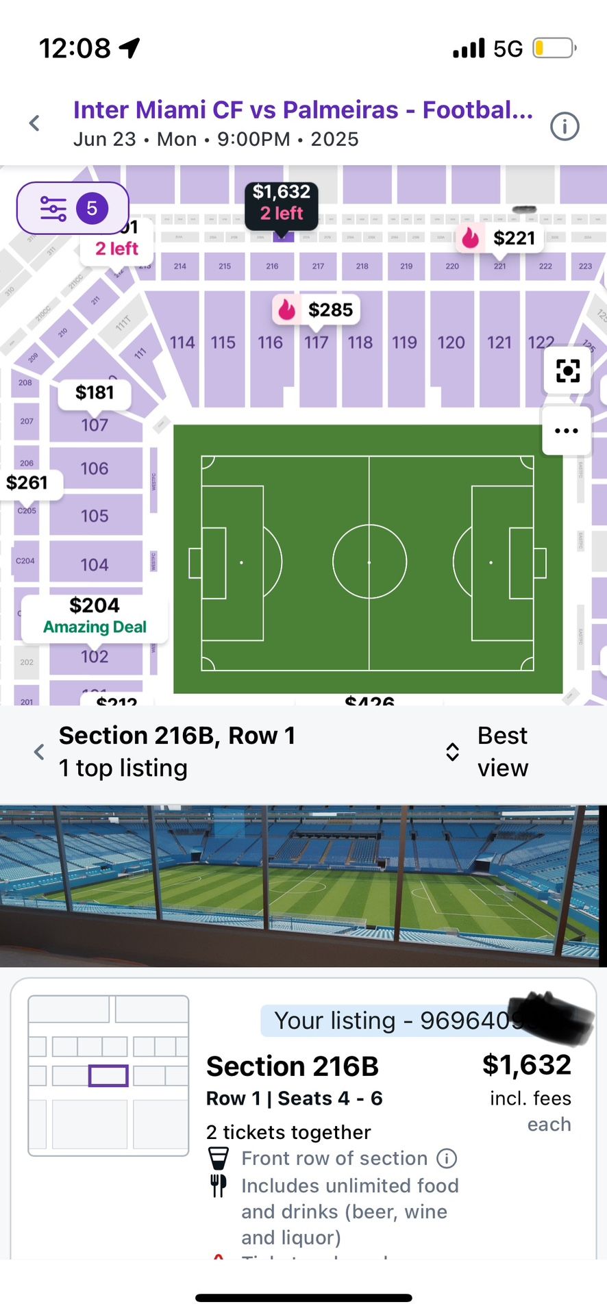 Soccer VIP Miami Vs Palmeiras