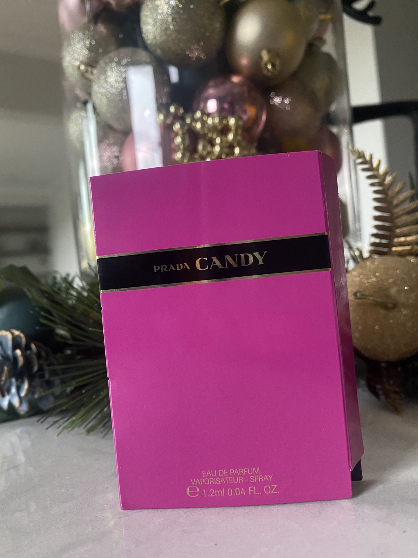 Fragrance Stocking Stuffer. Prada 