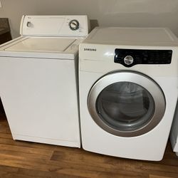 washer and dryer
