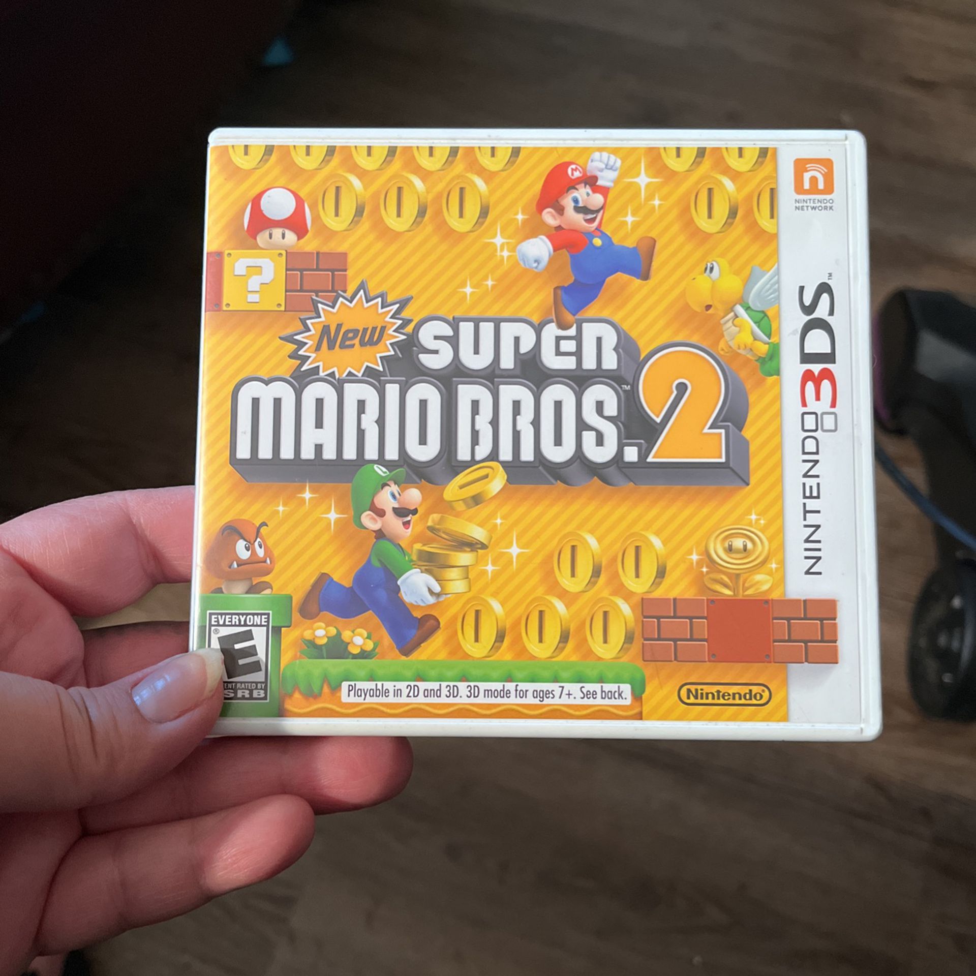 Super Mario Brothers Two For Nintendo 3Ds