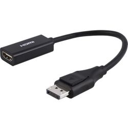 Philips DisplayPort to HDMI Adapter, Unidirectional, Works with Laptops, Tablets