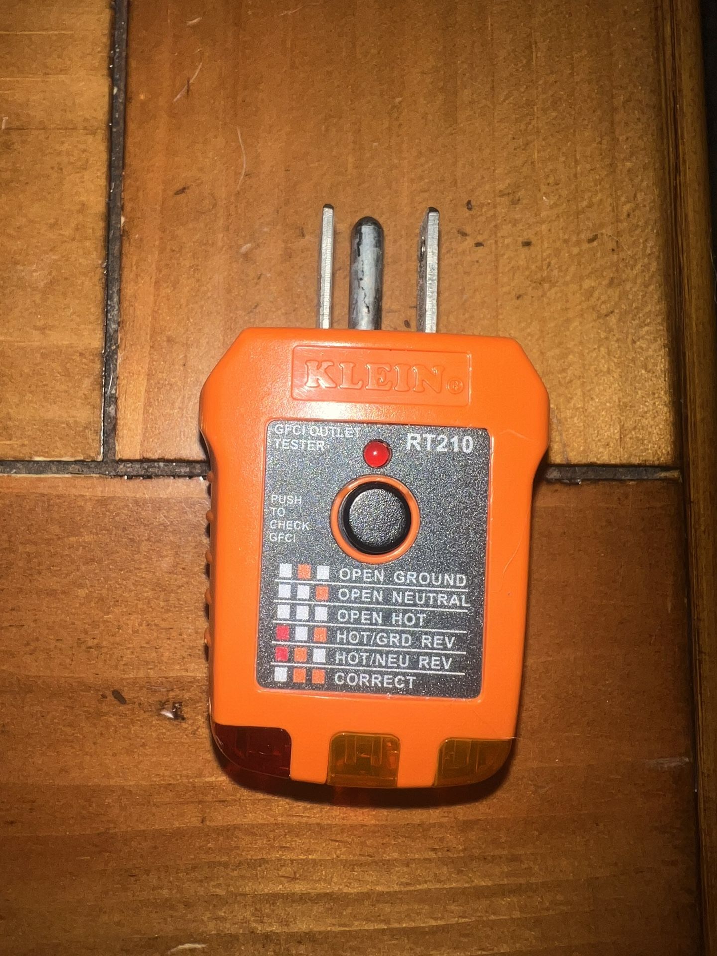 GFCI Outlet Tester RT210 Works Great