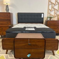 Brand New Bedroom Set Queen/King Bed Dresser Nightstand Mirror Chest Options Robyn