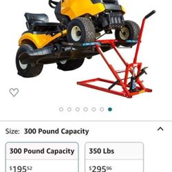 Pro Lift Lawn Mower Lift Jack (300LB Capacity)