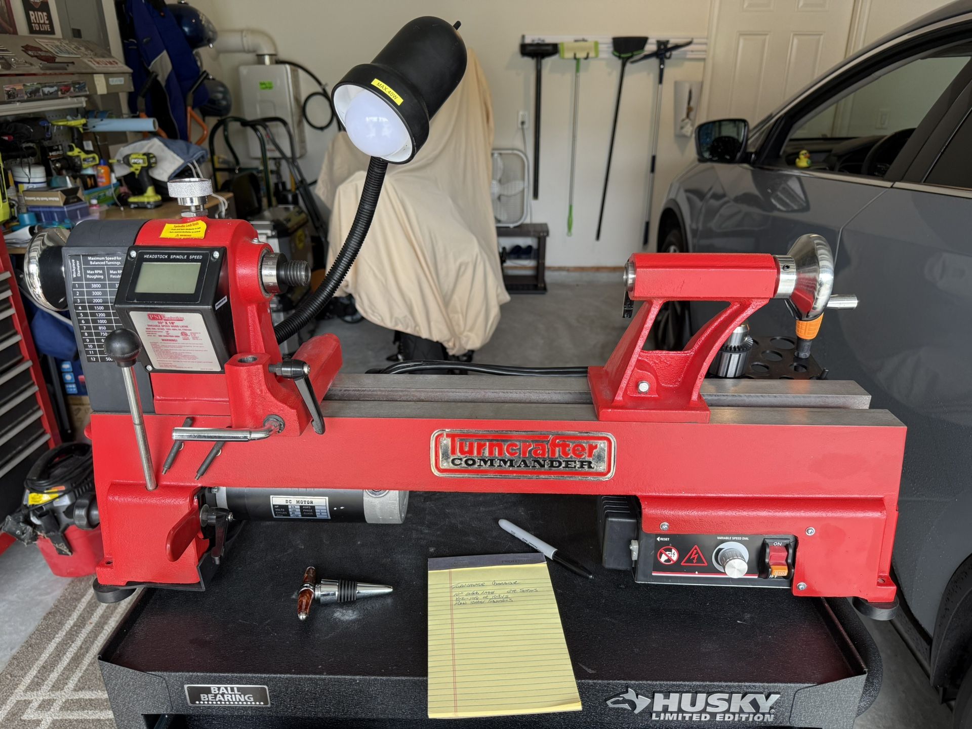 Pen Turning Lathe And Accessories 
