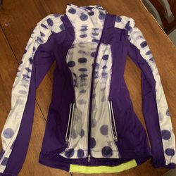 Lululemon Presta cycling shirt jacket size 4