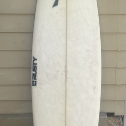 Custom Rusty Surfboard 6’3”