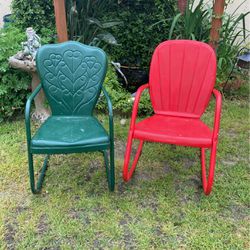 Antique Outdoor Chairs