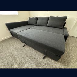 *Free Delivery* Gray IKEA Couch Sleeper Sofa Pullout Bed