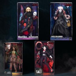 PRESALE Doll Haus Of Dread Hellraiser, Scream, Jason, Saw Doll | SHIPS IN 10/27
