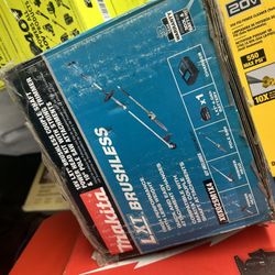 Makita Lxt 18 Volt Weed Wacker And Pole Saw Kit