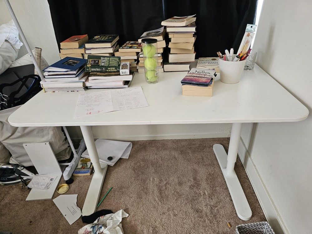 Small White Desk