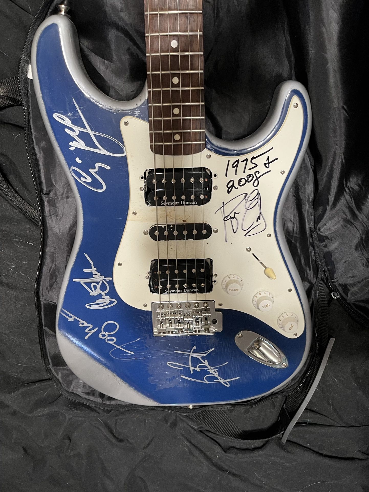 Foghat Autographed Guitar