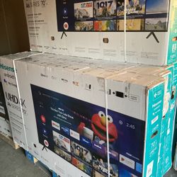 70” Inch Hisense Smart Android UHDTV 4K