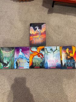 Wings of Fire books 6-10 + Hardcover 14