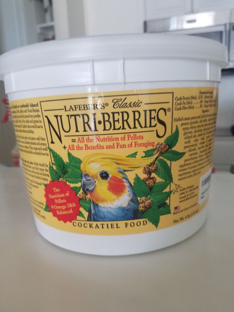 Lafeber's Nutri-Berries-cockatiel.4lbs