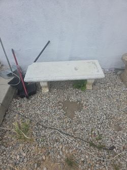 Stone benches