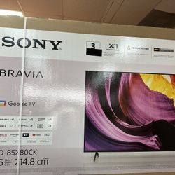 85”SONY BRAVIA X80K 4K SMART TV