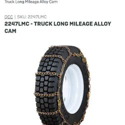 Big Rig Snow Tire Chains