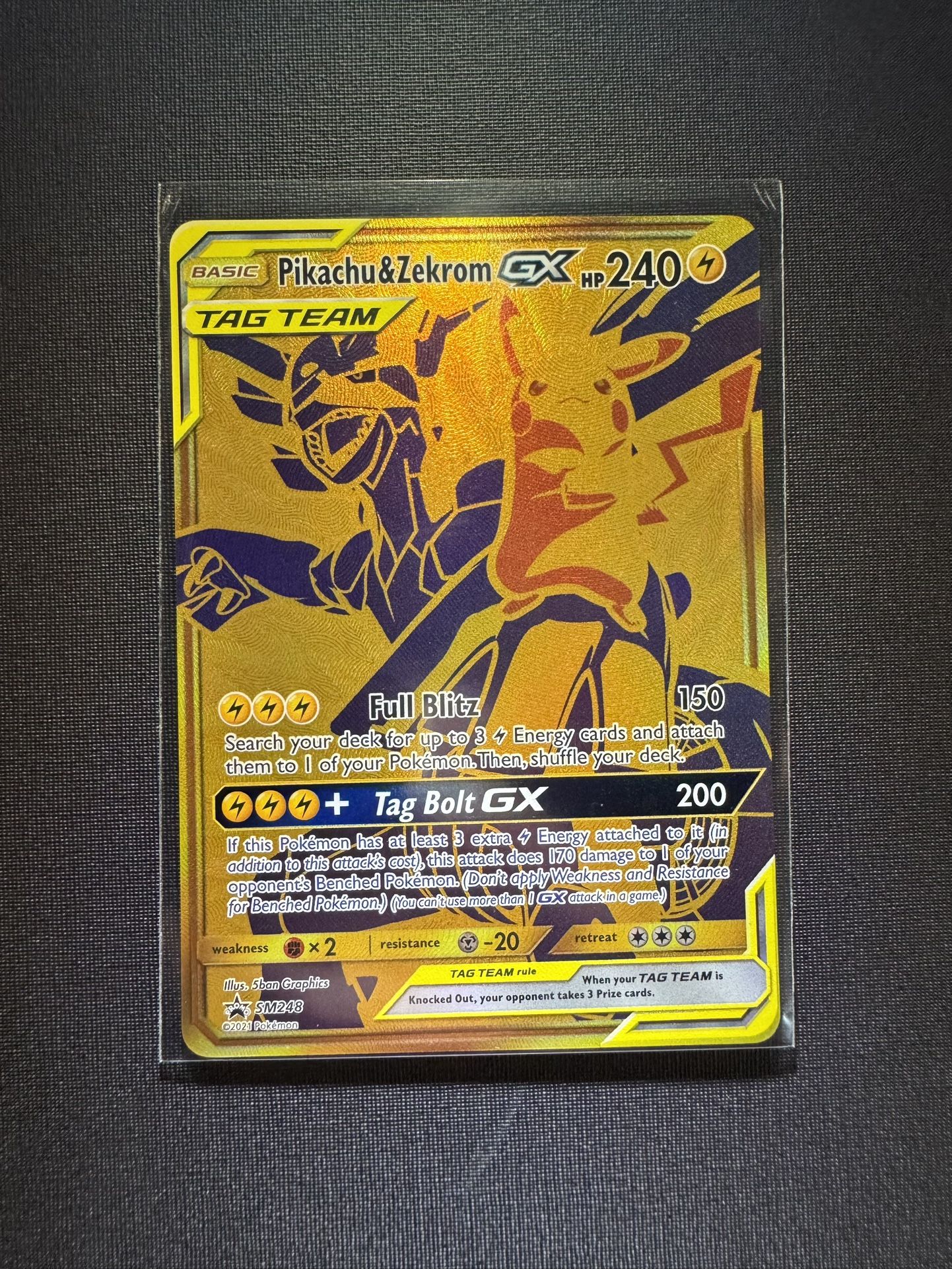 Pikachu & Zekrom Pokemon Cards