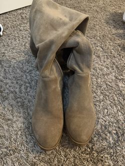 Knee High Suede Boots