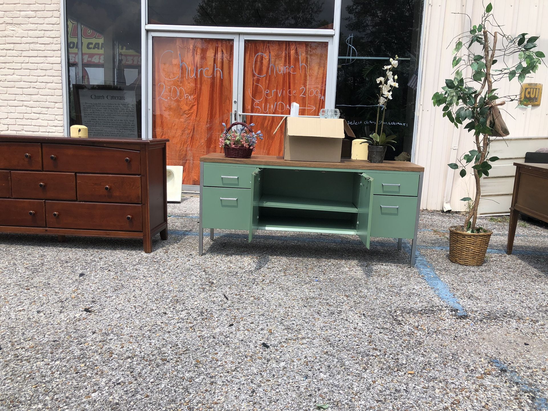 Antique School Desk