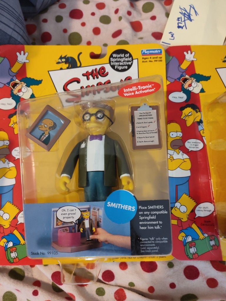 Vintage Simpsons Sealed Action Figure
