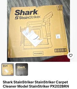 New Shark carpet cleaner