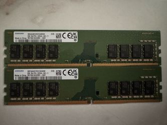 16 GB (2x8) 3200mhz CL 22 DDR4 - Samsung
